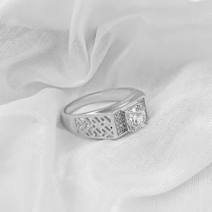 Silver Plated Ring For Men & Boys