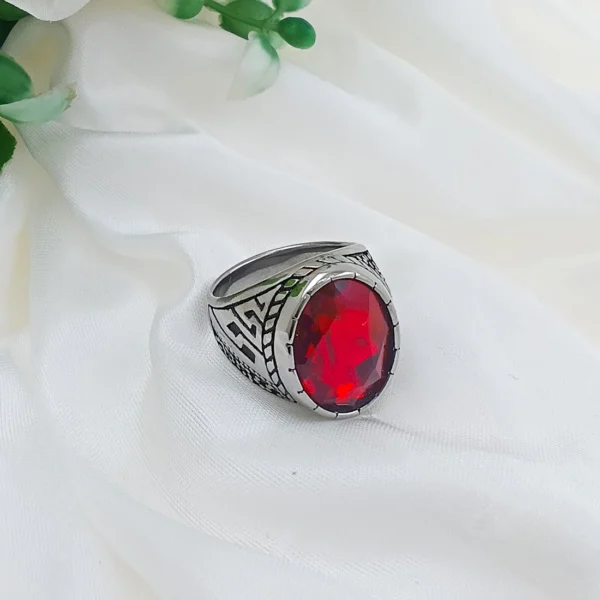 Silver Plated Ring For Men & Boys