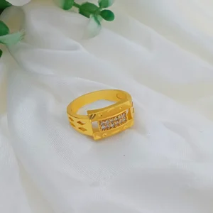 Gold Plated Ring For Men & Boys