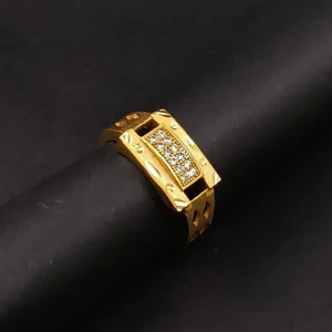Gold Plated Ring For Men & Boys