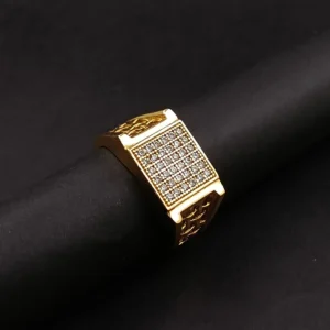 Gold Plated Ring For Men & Boys