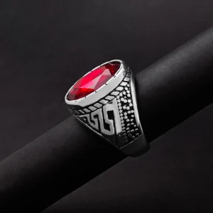 Silver Plated Ring For Men & Boys