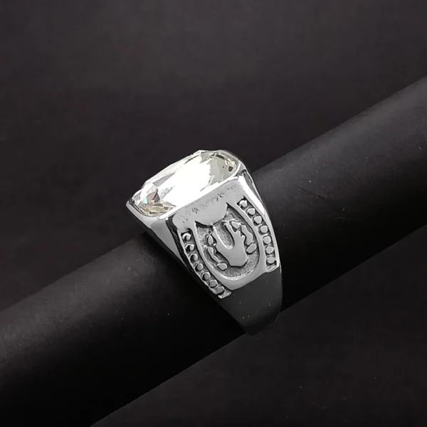 Silver Plated Ring For Men & Boys - Image 2