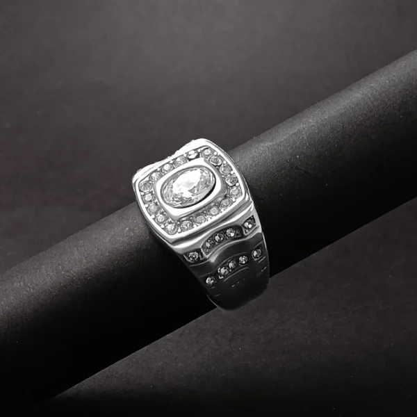 Silver Plated Ring For Men & Boys - Image 2