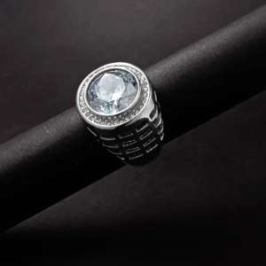 Silver Plated Ring For Men & Boys