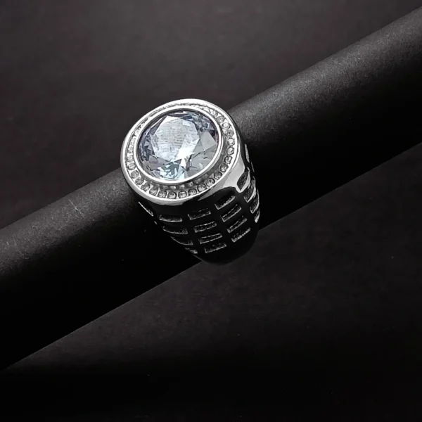 Silver Plated Ring For Men & Boys - Image 2