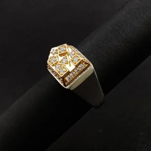 Silver Plated Ring For Men & Boys