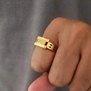 Gold Plated Ring For Men & Boys
