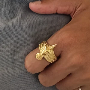 Gold Plated Ring For Men & Boys