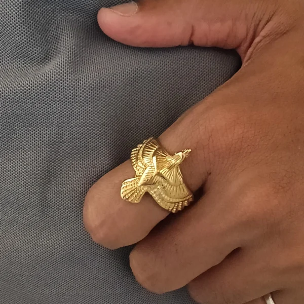 Gold Plated Ring For Men & Boys - Image 4