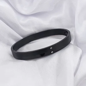 Black Plated Kada For Men & Boys