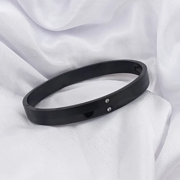 Black Plated Kada For Men & Boys
