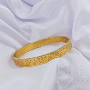Gold Plated Kada For Men & Boys