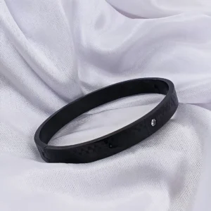 Black Plated Kada For Men & Boys