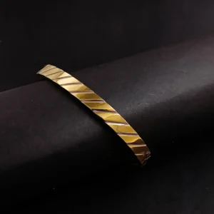 Gold Plated Kada For Men & Boys