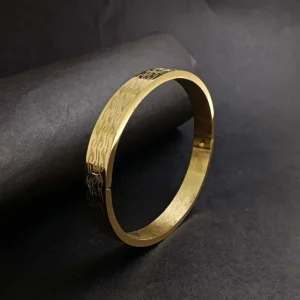 Gold Plated Kada For Men & Boys