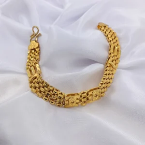 Gold Plated Bracelet For Men & Boys