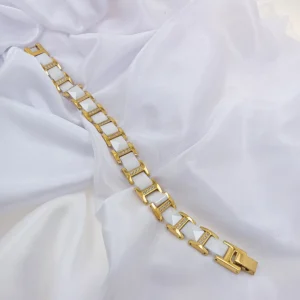 Gold Plated Bracelet For Men & Boys