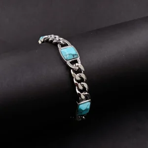 Silver Plated Bracelet For Men & Boys