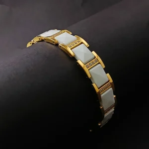 Gold Plated Bracelet For Men & Boys