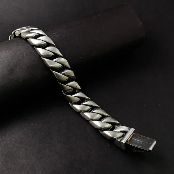 Silver Plated Bracelet For Men & Boys - Image 2