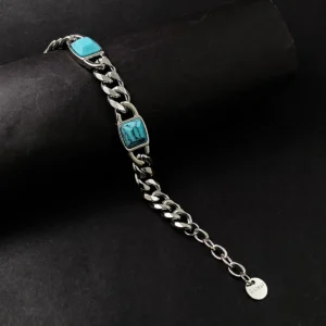 Silver Plated Bracelet For Men & Boys