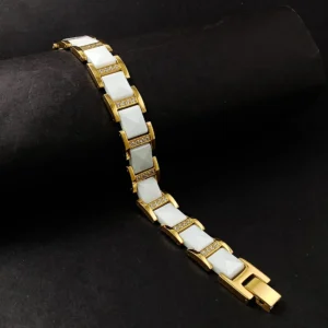 Gold Plated Bracelet For Men & Boys