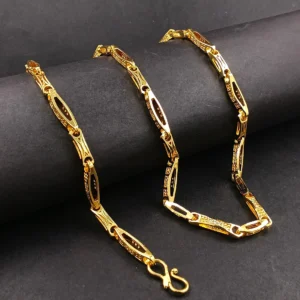 Gold Plated Chain For Men & Boys