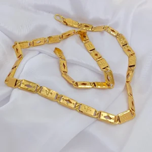 Gold Plated Chain For Men & Boys