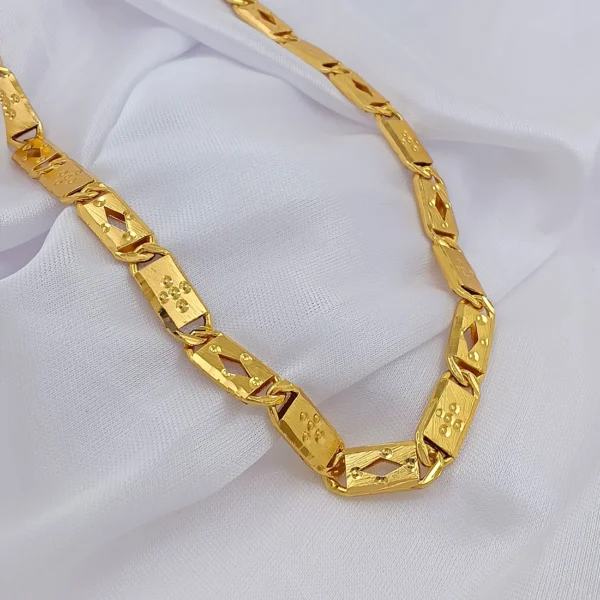 Gold Plated Chain For Men & Boys