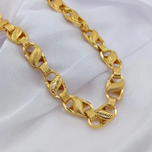 Gold Plated Chain For Men & Boys