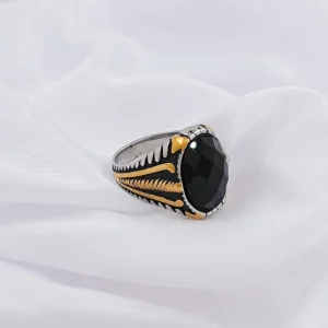 Silver Plated Ring For Men.