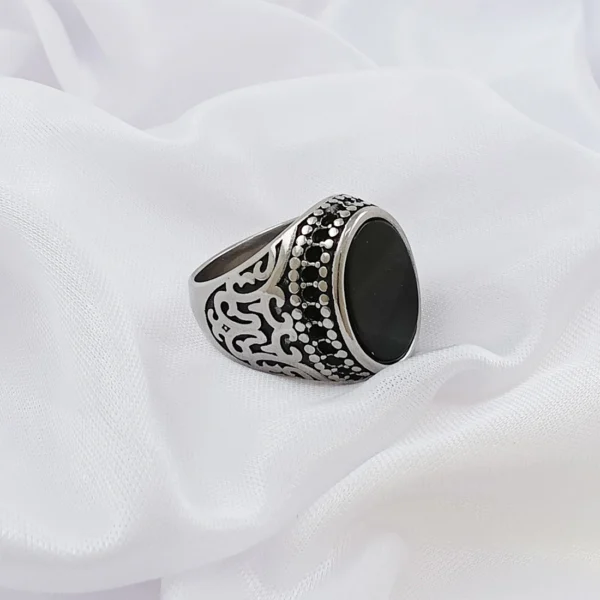 Silver Plated Ring For Men. - Image 2