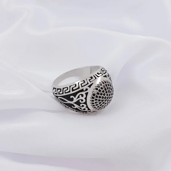 Silver Plated Ring For Men. - Image 5