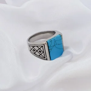Silver Plated Ring For Men.