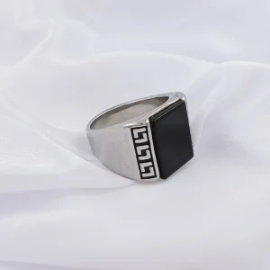 Silver Plated Ring For Men.