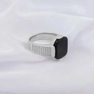 Silver Plated Ring For Men.