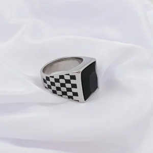Silver Plated Ring For Men.
