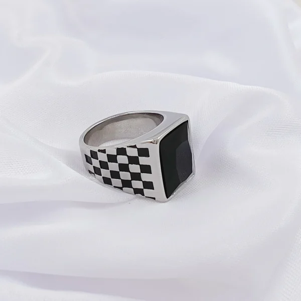 Silver Plated Ring For Men. - Image 4