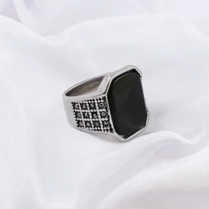 Silver Plated Ring For Men.