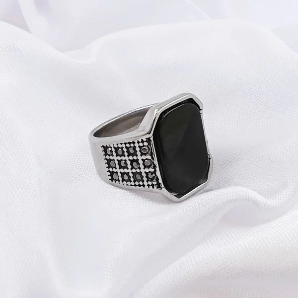 Silver Plated Ring For Men. - Image 4