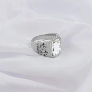 Silver Plated Ring For Men.