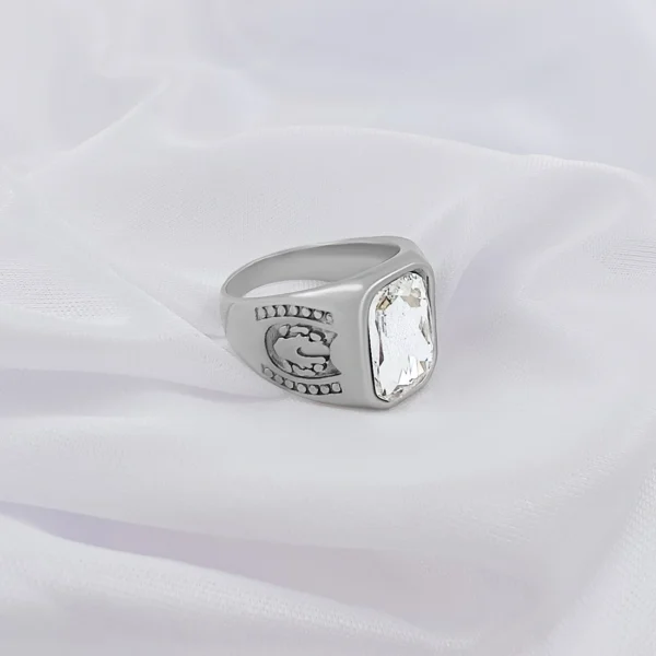 Silver Plated Ring For Men. - Image 4