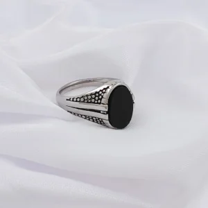 Silver Plated Ring For Men.
