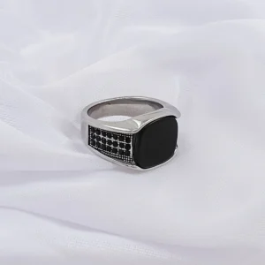 Silver Plated Ring For Men.