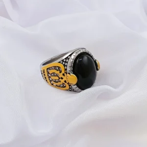 Silver Plated Ring For Men.