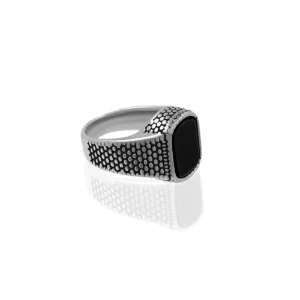 Silver Plated Ring For Men.