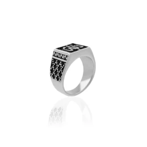 Silver Plated Ring For Men.