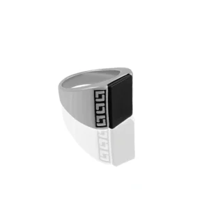 Silver Plated Ring For Men.
