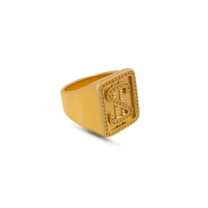 Gold Plated Ring For Men.